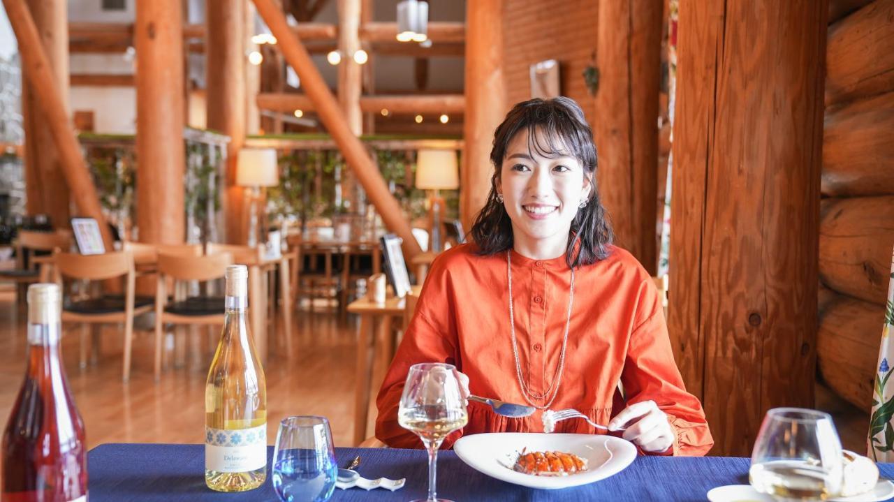 Log Hotel The Maple Lodge Iwamizawa Exterior foto