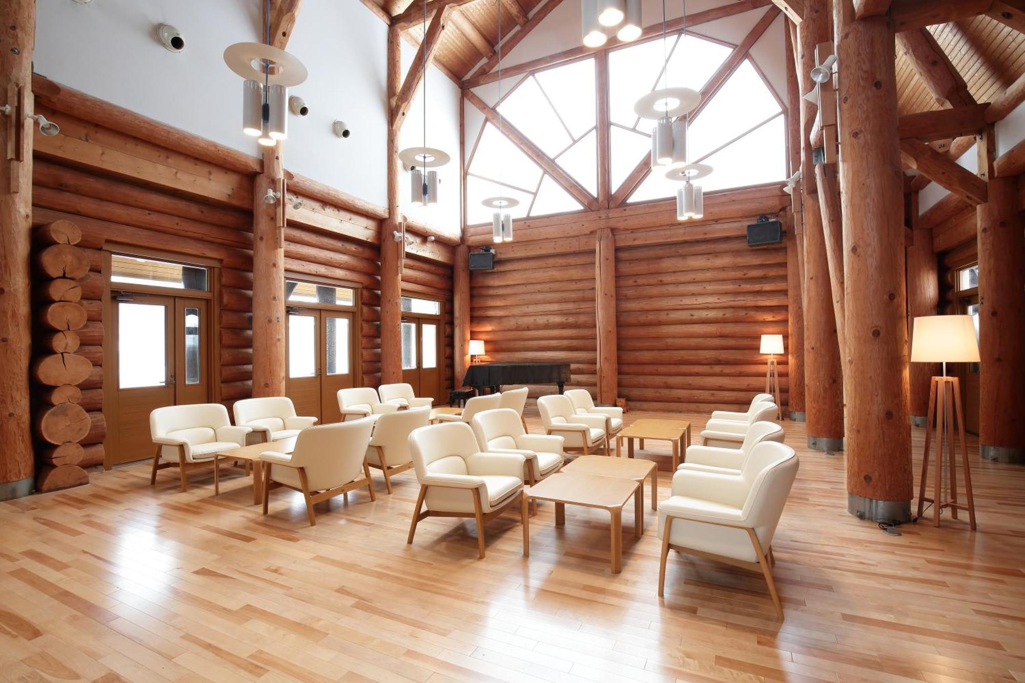 Log Hotel The Maple Lodge Iwamizawa Exterior foto